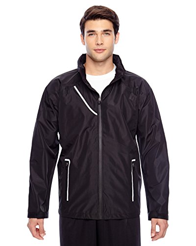 Team 365 Men's Dominator Waterproof Jacket M BLACK