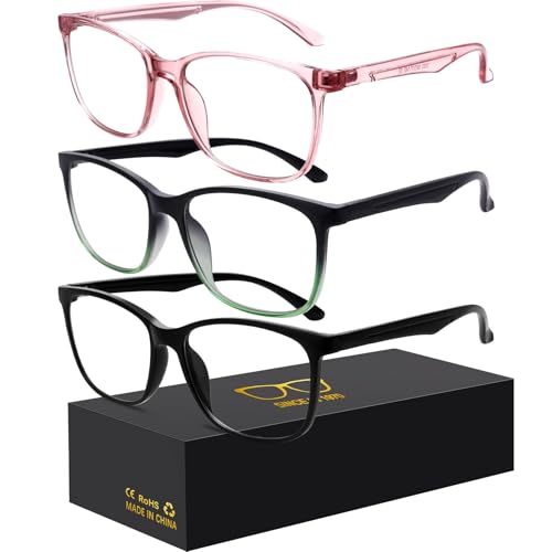 Image of Oilway Blue-Light Blocking Glasses Computer Reading /Gaming /TV /Phones Glasses Fashion Anti Eyestrain Glasses for Women Men