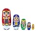 BestPysanky Nutcrackers with Drums, Sword, Trumpet Wooden Nesting Dolls 5.5 Inches