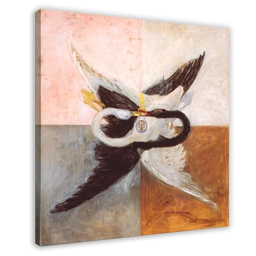 Toile Hilma Af Klint Svanen pour sublimer votre décoration de bureau et salon