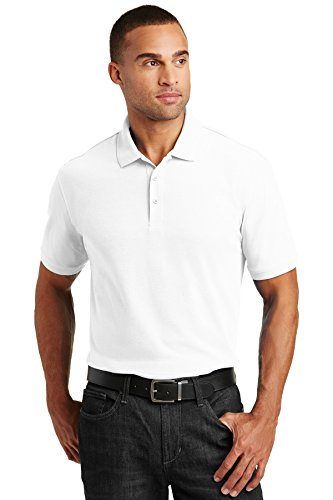 Port Authority Core Classic Pique Polo Shirt White