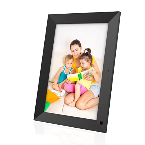 Cadre photo numérique WiFi intelligent, le cadeau idéal de 10,1 pouces pour les grands-parents
