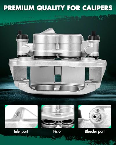 Image of SCITOO 18B5525 Front Right Passenger Side Brake Caliper Fits for Ram for ProMaster 1500 /2500 /3500 2014-2024, with Bracket,1PC