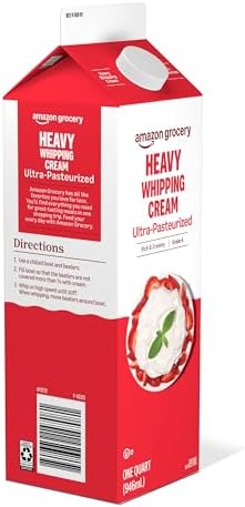 Amazon Grocery, Heavy Whipping Cream, Ultra-Pasteurized, 32 Fl Oz - 3