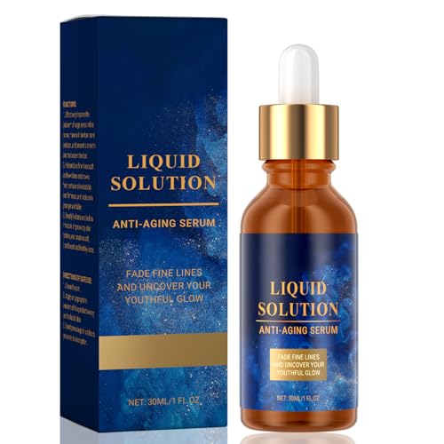 Ola-vita Liquid Solution Serum - Liquid Solution Anti Aging Serum - Reducing Fine Lines & Wrinkles Stock Soluti-on Facial Serum for Women - Moisturizing Even Skin Tone