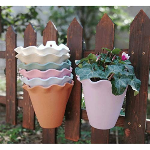 Pots de fleurs suspendus pour végétaliser un petit espace sans encombrer le sol - 5