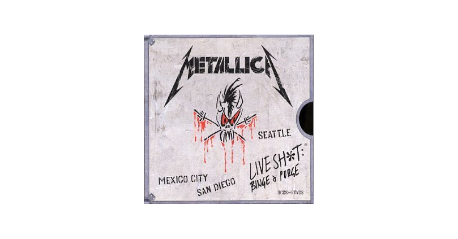 生産限定盤 LLICA LIVE SHIT: Binge & Purge Metallica - Live Shit Binge & Purge - Amazon.com Music