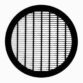Gilder Rectangular Slotted Grid Nickel, G75/300, 340/83 µm, 100/VL