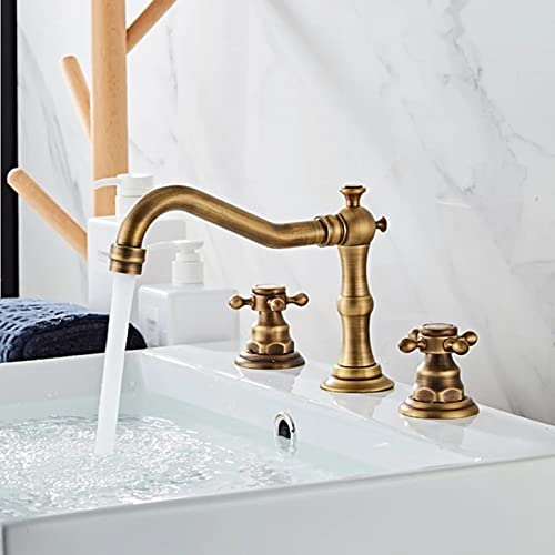 Robinet de lavabo de salle de bain rétro en laiton pour rénover votre vasque - 3