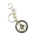 Faith Hope Charity Square & Compass Black Masonic Key Chain