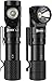 WUBEN L1 Linternas LED Alta Potencia 2000 Lúmenes, Linterna Recargable USB Táctica Militar Potente, cabeza giratoria de 180 grados Linterna, Impermeable Portátil Fuente de Luz Doble Flashlight(P9)