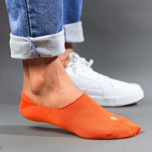 Image of SockSoho Premium Loafer Cotton Socks for MEN - (COLOR: Multicolor | Loafer Length | 7-12 UK Size)