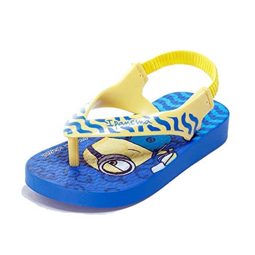 Chinelo Minions, Ipanema Baby, Bebê Unissex, Azul/Azul, 22