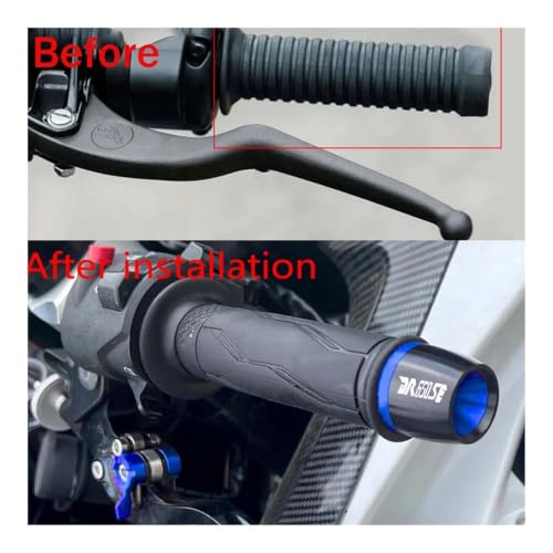 Accesorios motocicleta Suzuki DR650SE empuñaduras manillar extremos tapa 5