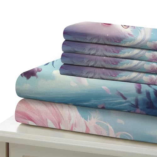 Housse de couette oiseau 3D microfibre de qualité supérieure - 7