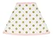 Sweet Jojo Designs Baby Girl Childrens Lamp Shade for Blush Pink White Damask and Gold Polka Dot Amelia Collection