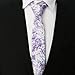 GHTIYLP Cotton Floral Ties for Men 2.76