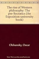 The Rise of Western Philosophy: The Pre-Socratics 0682489158 Book Cover