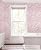 HeloHo Pink Peel and Stick Wallpaper Pink Floral Contact Paper Boho Wallpaper Removable Self Adhesive Flower Wall Paper for Cabinet Bathroom Bedroom Decoral Papel Tapiz para Pared 17.3" X 78.7"