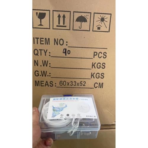Imagen de FUANA Portátil para mini lavadora