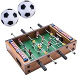 Ahorra espacio: este minimono de futbolín portátil puede ahorrar espacio en cualquier lugar, como la sala de juegos para niños o en casa