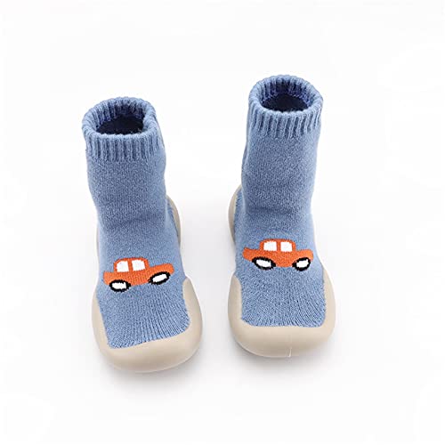 Slippers Non Slip Walking Running Shoes Infant Boy Girl Indoor Outdoor Sports Shoes Non-Skid Floor Slippers, Blue #TOP1