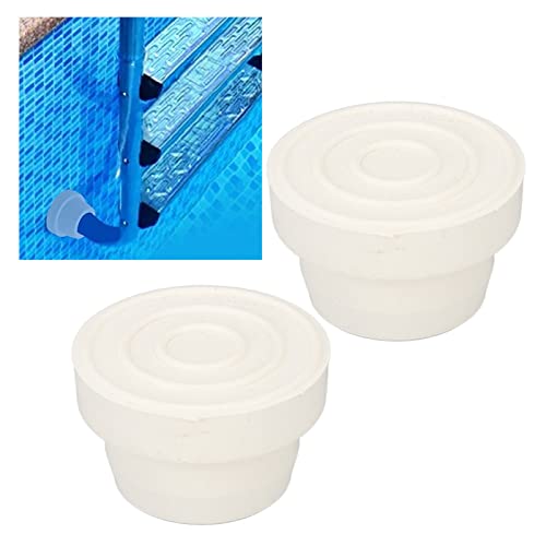 Tapones accesorios para escalera de piscina 2 piezas miniatura 4