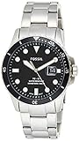 Fossil Reloj Analogico para Hombre de Cuarzo con Correa en Acero Inoxidable FS5652