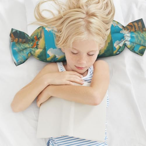 Almohada de espuma viscoelástica color negro tamaño único miniatura 6