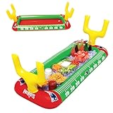 NFL 4 ft Inflatable Food Cooler Buffet, Officially Licensed Ice Serving Bar for Tailgate Parties - New England Patriots