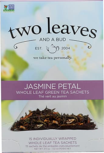 Two Leaves and a Bud Jasmine Petal Tea - 15 Tea Bags