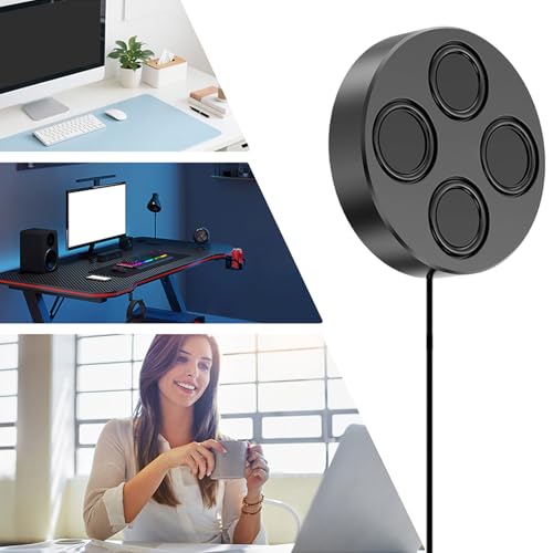 Altavoz inalámbrico compacto con sonido envolvente para escritorio PC 7
