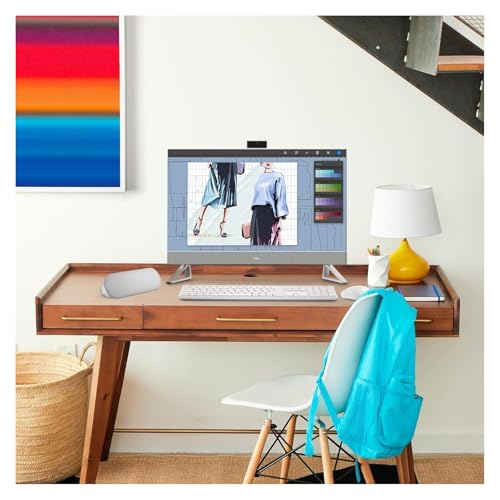 Image of Dell All-in-One Desktop, 27 inch FHD Touchscreen Display(1920x1080), Intel Core 7-150U GPU(up to 5.4 GHz), NVIDIA GeForce MX570A GDDR6, Win 11 Pro (32GB RAM, 2TB SSD)