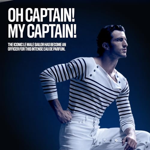 Image of Jean Paul Gaultier Le Male Le Parfum - Amber Woody Eau de Parfum Intense for Men Fragrance - Cardamom, Lavender & Iris, Vanilla - Men's Perfume Spray