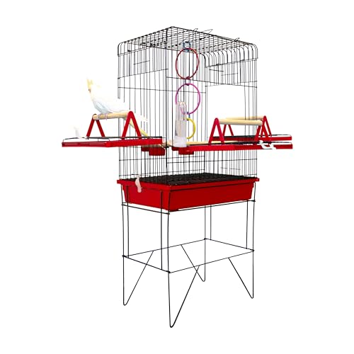 Viveiro Triplex Confort Slim Play Ground Vermelho Black