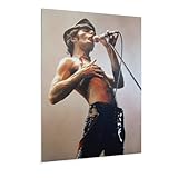 HOPUYESA Fascinating ArtRock Music Vintage Photography People Poses Art Music Posters Canvas Art Poster And Wall Art Picture Print Modern Family Bedroom Decor Posters 24x32inch(60x80cm)