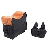 Shooting Rifle Rest Bag, Front & Rear Support Sandbag Stand Holders for Gun Rest Hunting Outdoor...