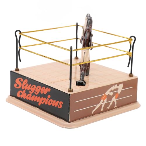 Dilwe Aufziehbares Boxspielzeug, Vintage-Nostalgie-Thema, Uhrwerk-Box-Blechspielzeug, Dekorative Sammlung für die Präsentation zu Hause