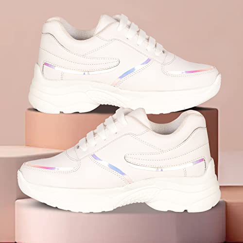 Image of Denill Women Stylish Casual Lace Up Sneaker Shoes