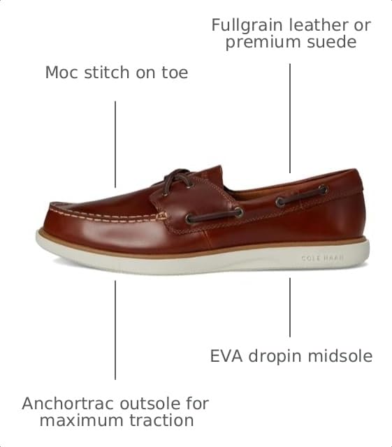 Image of Cole Haan Men's Grand Crosscourt Boat Shoe