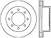 StopTech (128.67046CR) Brake Rotor