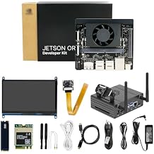 Jetson Orin Nano 8GB RAM Super BoardOfficial 67Tops Development Board Kit for Embedded Edge Systems Jetson Aluminum Case, OpenClaw, AI Large Model Voice Module