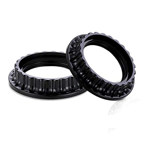 4 Pack Lamp Shade Collar Rings, Black E26 Light Socket Ring, Lamp Lock