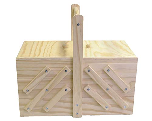 Artemio recinto de Costura con boquillas, Madera, Beige, 32 x 16 x 29 cm