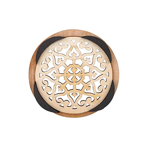 Hapivida Guitar Soundhole Cover Wooden, Wood Pickup Sound Hole Block Guitar Block Protector Cover Guitar Soundhole Sound Hole Cover With Sponge For Acoustic Classic Guitar 41Inch(#2) #TOP6