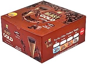 Pure Temptation® Chocolate Waffle Cone Candy (30 Pcs) – Premium Coffee-Flavoured Gift Pack – Choco Cone Treats for Coffee Lovers – Pack of 1