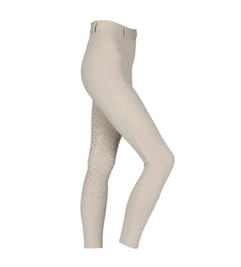Aubrion Albany Pantaloni da Equitazione Donna (S) (Beige)