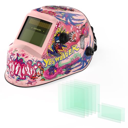Image of YESWELDER True Color Auto Darkening Welding Helmet & Replacement Lens