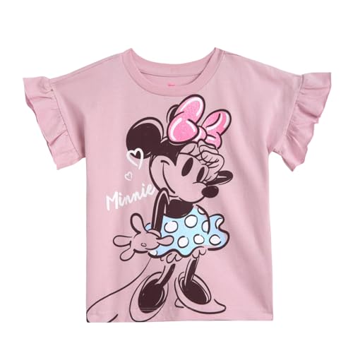 Image of Disney Mickey Mouse & Friends Girls' 2-Piece T-Shirt and Shorts Set for Baby & Kids