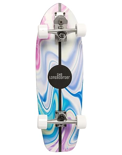 Surfskate Monopatín Cruiser Skate Tie Dye - 75 Cm De Arce, Ejes Surf Skate S7, Ruedas 65 X 43 Milímetros, Abec-5 Para Niños, Adolescentes, Principiantes Y Adultos Surfskate Monopatín Cruiser Skate Tie Dye - 75 Cm De Arce, Ejes Surf Skate S7, Ruedas 65 X 43 Milímetros, Abec-5 Para Niños, Adolescentes, Principiantes Y Adultos